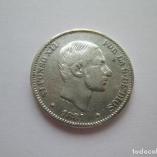 Monedas de España: ALFONSO XII * 50 CENTAVOS DE PESO 1881 * FILIPINAS * PLATA. Lote 309060053