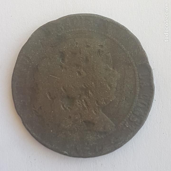 Monedas de Espa&ntilde;a: ISABEL II. 5 CENTIMOS DE ESCUDO. 1867 - Foto 1