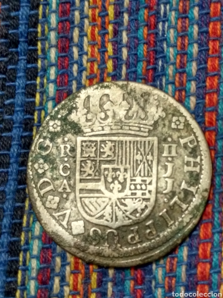 Monedas de Espa&ntilde;a: 2 REALES 1725 CUENCA FELIPE V - Foto 1