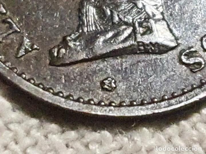 Monedas de Espa&ntilde;a: Moneda cobre 1 c&eacute;ntimo - 1913 *3 - Alfonso XIII - Foto 3