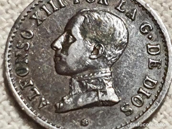 Monedas de Espa&ntilde;a: Moneda cobre 1 c&eacute;ntimo - 1913 *3 - Alfonso XIII - Foto 5