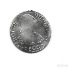 Monedas de España: CARLOS IIII/IV-2 REALES-1808-MADRID-AI. Lote 311021303