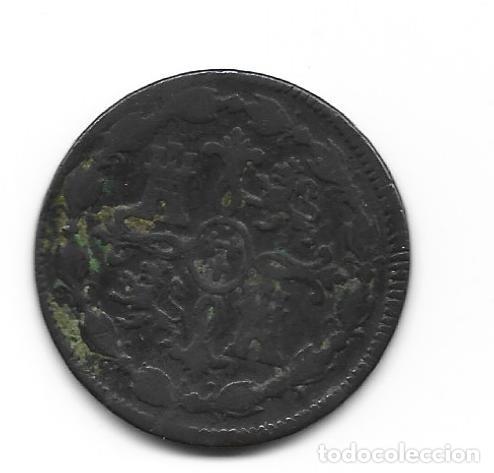 Monedas de Espa&ntilde;a: FERNANDO VII- 8 MARAVEDIS- 1818- JUBIA - Foto 2