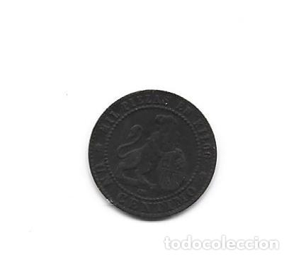 Monedas de Espa&ntilde;a: GOBIERNO PROVISIONAL- 1 CENTIMO- 1870 - Foto 1