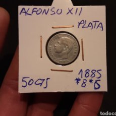 Monedas de España: MONEDA DE PLATA 50 CENTIMOS 1885 ALFONSO XII ESPAÑA