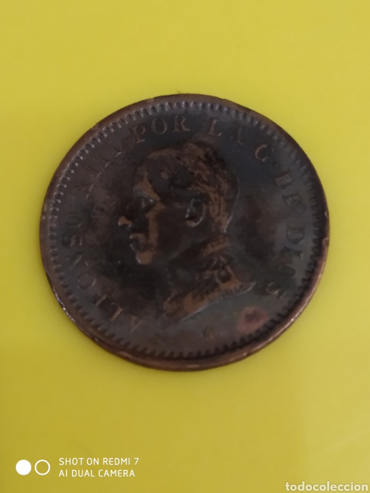 Monedas de Espa&ntilde;a: 2 c&eacute;ntimos de Alfonso XIII. 1912 - Foto 1