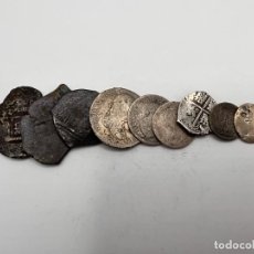 Monedas de España: LOTE DE 9 MONEDAS MACUQUINAS Y OTRAS DE UNO, DOS Y CUATRO REALES A IDENTIFICAR. FELIPE III, IV. VER. Lote 311530223