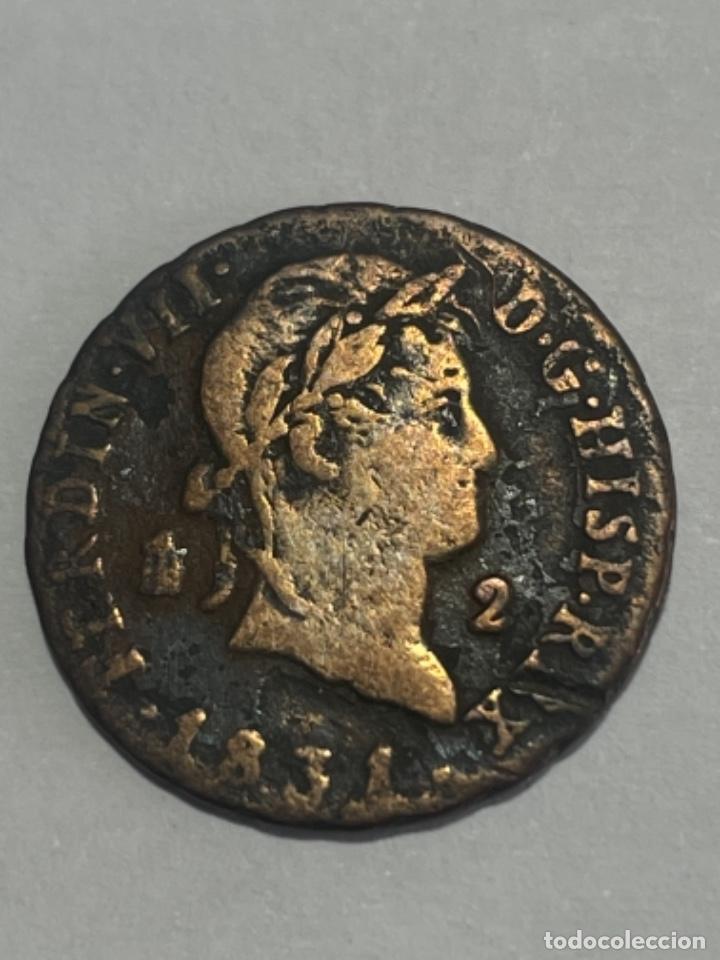 FERNANDO VII 2 MARAVEDIS 1831 (Numismática - España Modernas y Contemporáneas - De Isabel II (1.834) a Alfonso XIII (1.931))