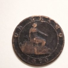 Monedas de España: MONEDA ESPAÑA 1 CÉNTIMO 1870