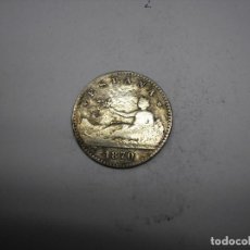 Monete da Spagna: 50 CENTIMOS DE PLATA DE 1870 - - G. PROVISIONAL Y 1ª REPUBLICA. Lote 313123348