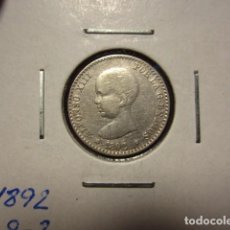 Monedas de España: MONEDA DE 50 CÉNTIMOS DE PLATA DE 1892*9-2 (ALFONSO XIII)
