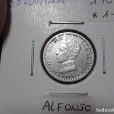 Monedas de España: MONEDA DE 50 CÉNTIMOS DE PLATA DE 1904*1-0 (ALFONSO XIII) ESCASA. Lote 313148493