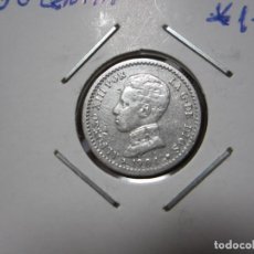 Monedas de España: MONEDA DE 50 CÉNTIMOS DE PLATA DE 1904*1-0 (ALFONSO XIII) ESCASA