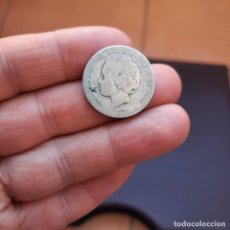 Monedas de España: MONEDA DE 1 PESETA DE ALFONSO XIII DEL AÑO 1894*---- PG V..DE PLATA. (FECHA ESCASA)2