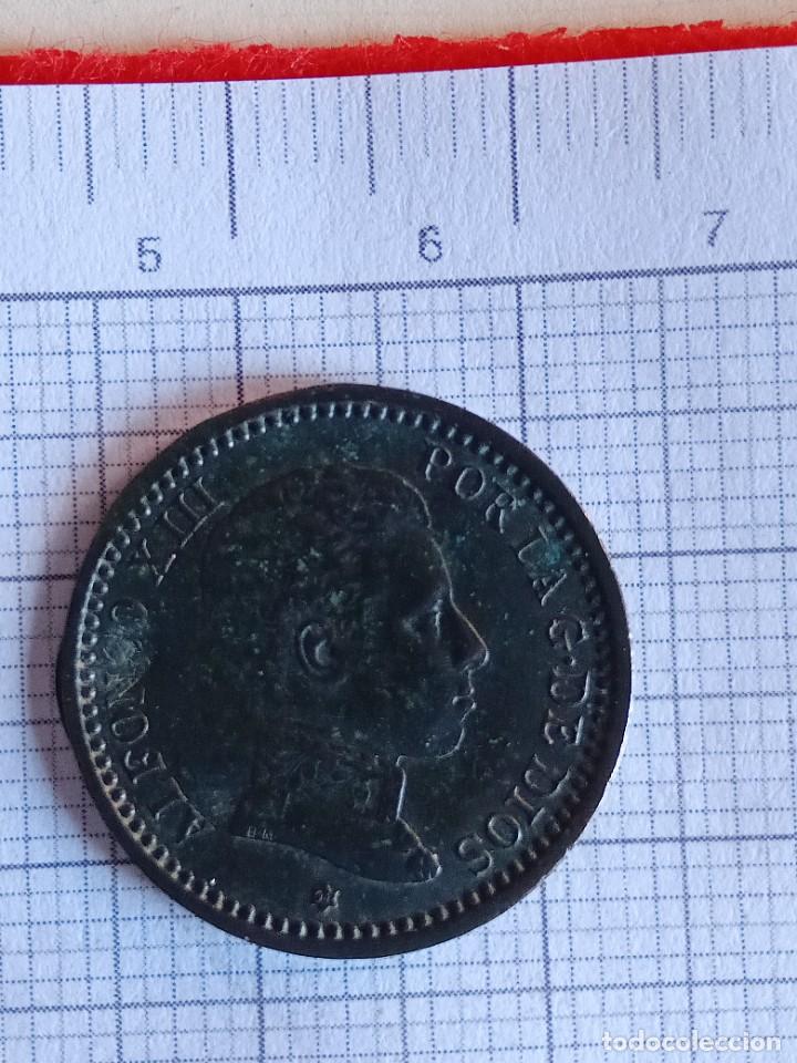 Monedas de Espa&ntilde;a: Moneda Alfonso XIII, 1904, 2 c&eacute;ntimos, SM V - Foto 2
