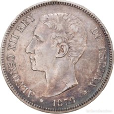 Monedas de España: [#972523] MONEDA, ESPAÑA, ALFONSO XII, 5 PESETAS, 1876, MADRID, MBC, PLATA, KM:671. Lote 314273833