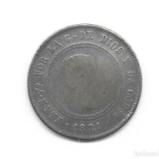 Monedas de España: FERNANDO VII- 10 REALES- 1821- SANTANDER