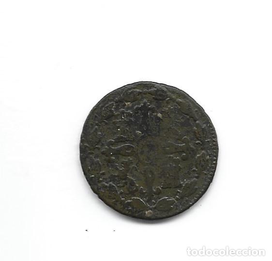 Monedas de Espa&ntilde;a: FERNANDO VII- 4 MARAVEDIS- 1826- SEGOVIA - Foto 2