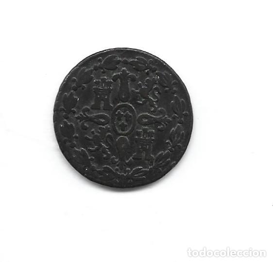 Monedas de Espa&ntilde;a: FERNANDO VII- 4 MARAVEDIS- 1833- SEGOVIA - Foto 2