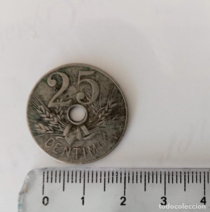 Monedas de Espa&ntilde;a: Moneda espa&ntilde;ola antigua 25 cts - Foto 1