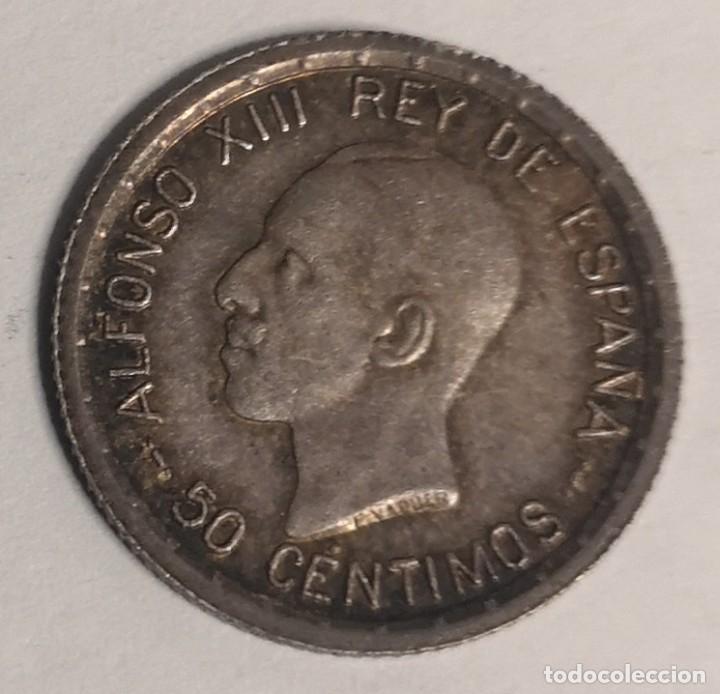 Monedas de Espa&ntilde;a: MONEDA 1926 - ALFONSO XIII - 50 CENTIMOS - Foto 1