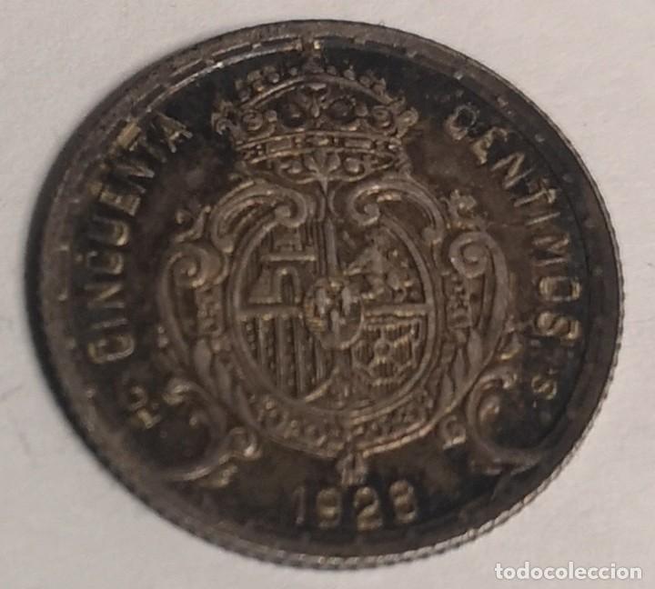 Monedas de Espa&ntilde;a: MONEDA 1926 - ALFONSO XIII - 50 CENTIMOS - Foto 2