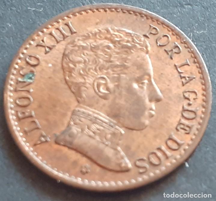 Monedas de Espa&ntilde;a: ALFONSO XIII 1 CENTIMO 1906 *6 SC- - Foto 1