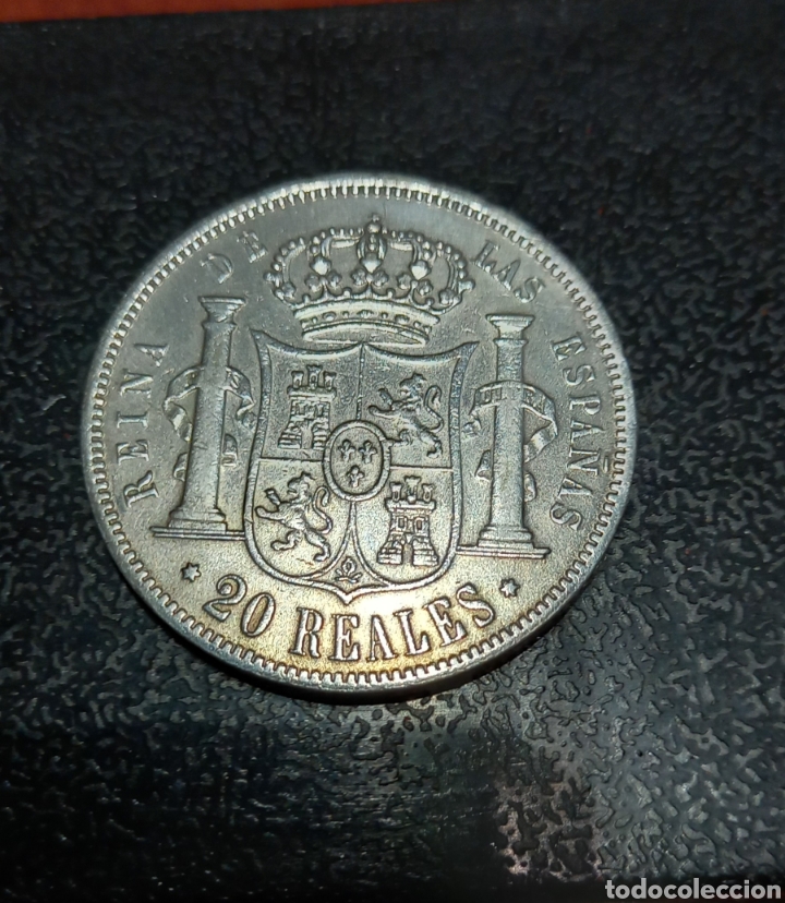 Monedas de Espa&ntilde;a: ISABEL ll - 20 REALES de PLATA - 1864 - Foto 2