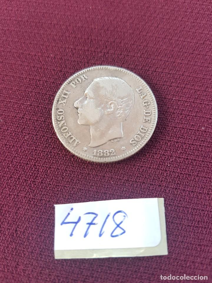 Monedas de Espa&ntilde;a: Alfonso XII. Dos pesetas 1882 - Foto 1