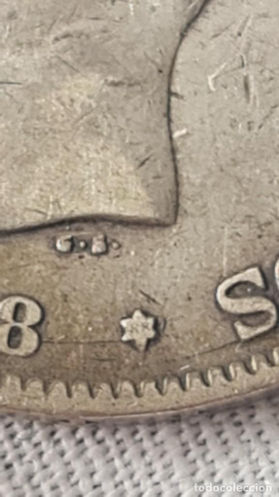 Monedas de Espa&ntilde;a: 5 Pesetas Alfonso XIII - Foto 4
