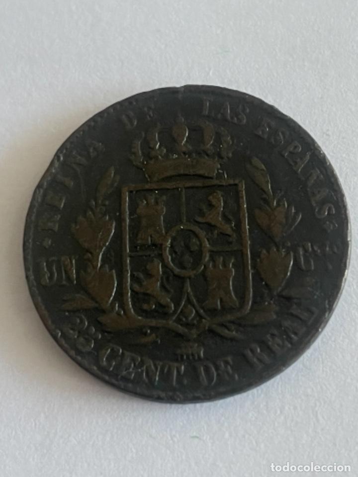 Monedas de Espa&ntilde;a: 25 CENTIMOS DE ISABEL II. A&Ntilde;O 1862 - Foto 3