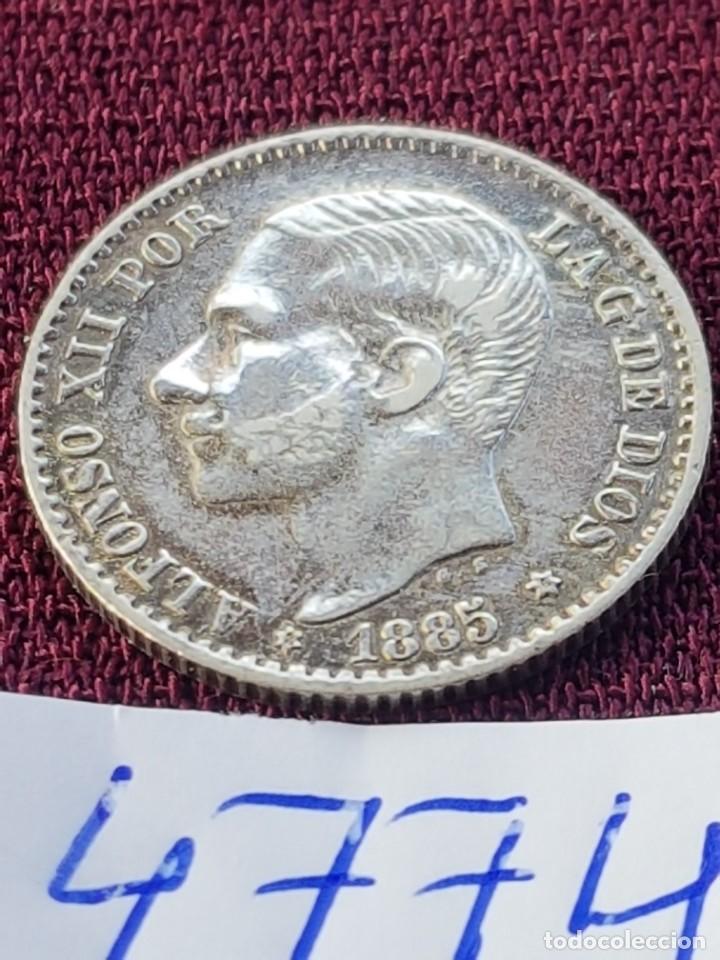 Monedas de Espa&ntilde;a: Alfonso XII 50 centimos 1885☆86 - Foto 1