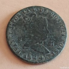 Monedas de España: CAMPO67 - ISABEL II . 8 MARAVEDÍS DE 1844 , JUBIA . 10,1 GRAMOS/28 MM.. Lote 320366863