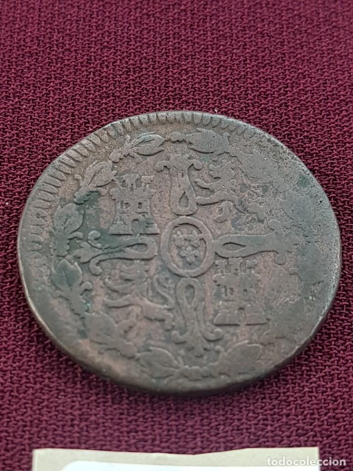 Monedas de Espa&ntilde;a: Fernando VII 8 maravedis 1816 Jubia - Foto 2