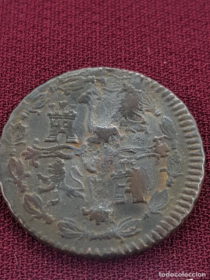 Monedas de Espa&ntilde;a: Fernando VII 8 maravedis 1817 Jubia - Foto 2
