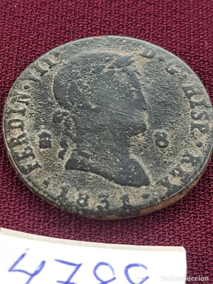 Monedas de Espa&ntilde;a: Fernando VII 8 maravedis 1831 Segovia - Foto 1