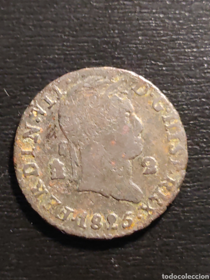 Monedas de Espa&ntilde;a: 2 maraved&iacute;s 1825 Segovia - Foto 1