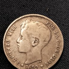 Monedas de España: ESPAÑA UNA PESETA 1899. MBC