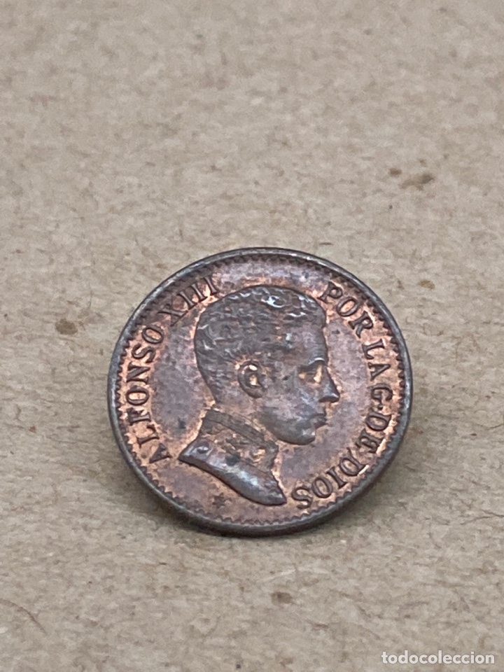 Monedas de Espa&ntilde;a: Moneda un c&eacute;ntimo 1906 - Foto 1