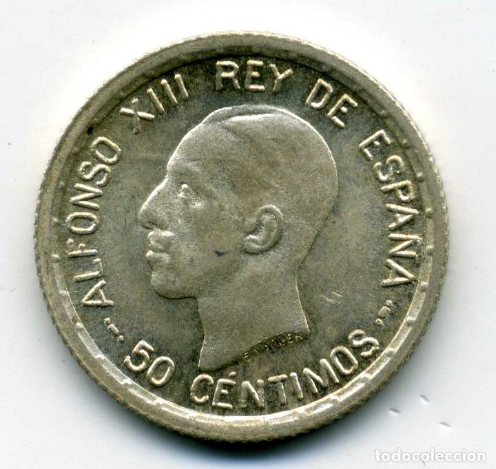 Monedas de Espa&ntilde;a: ALFONSO XIII - 50 CENTIMOS 1926 PC S - EBC - Foto 1