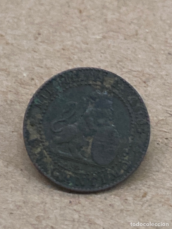 Monedas de Espa&ntilde;a: Moneda de un c&eacute;ntimo 1870 - Foto 2