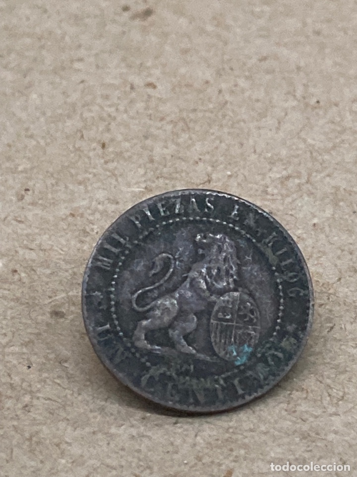 Monedas de Espa&ntilde;a: Moneda de un c&eacute;ntimo 1870 - Foto 1