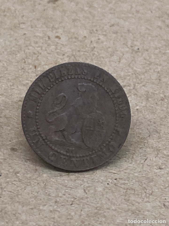 Monedas de Espa&ntilde;a: Moneda de un c&eacute;ntimo 1870 - Foto 2