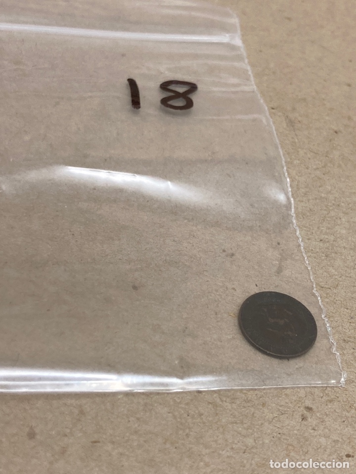 Monedas de Espa&ntilde;a: Moneda de un c&eacute;ntimo 1870 - Foto 3