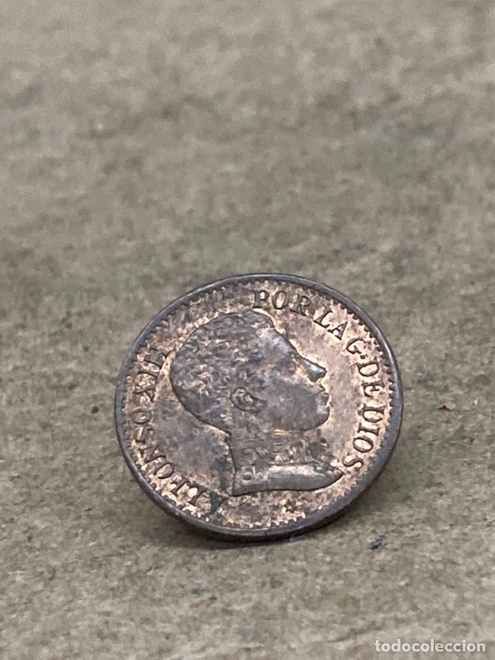 Monedas de Espa&ntilde;a: Moneda un c&eacute;ntimo 1906 - Foto 2