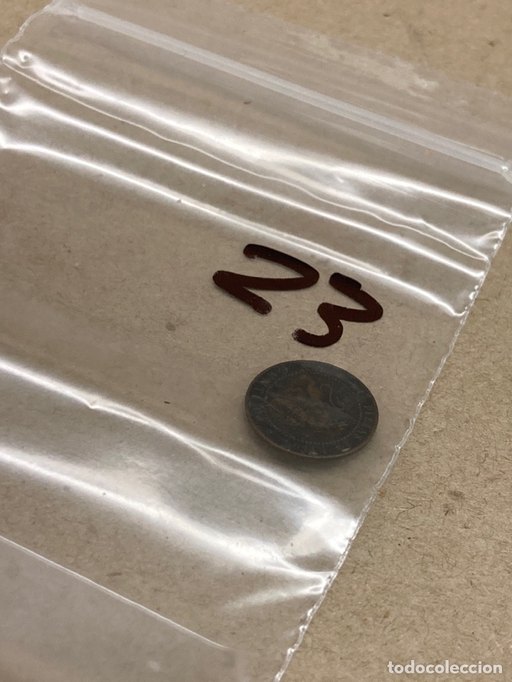 Monedas de Espa&ntilde;a: Moneda de un c&eacute;ntimo 1870 - Foto 3