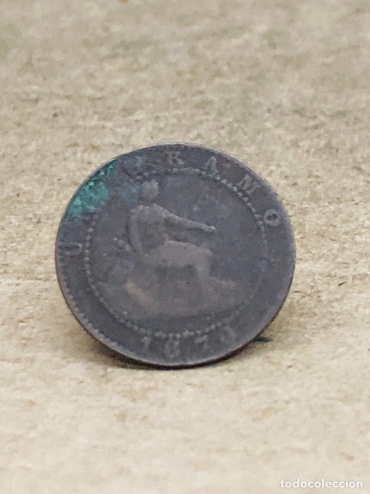 Monedas de Espa&ntilde;a: Moneda de un c&eacute;ntimo 1870 - Foto 1