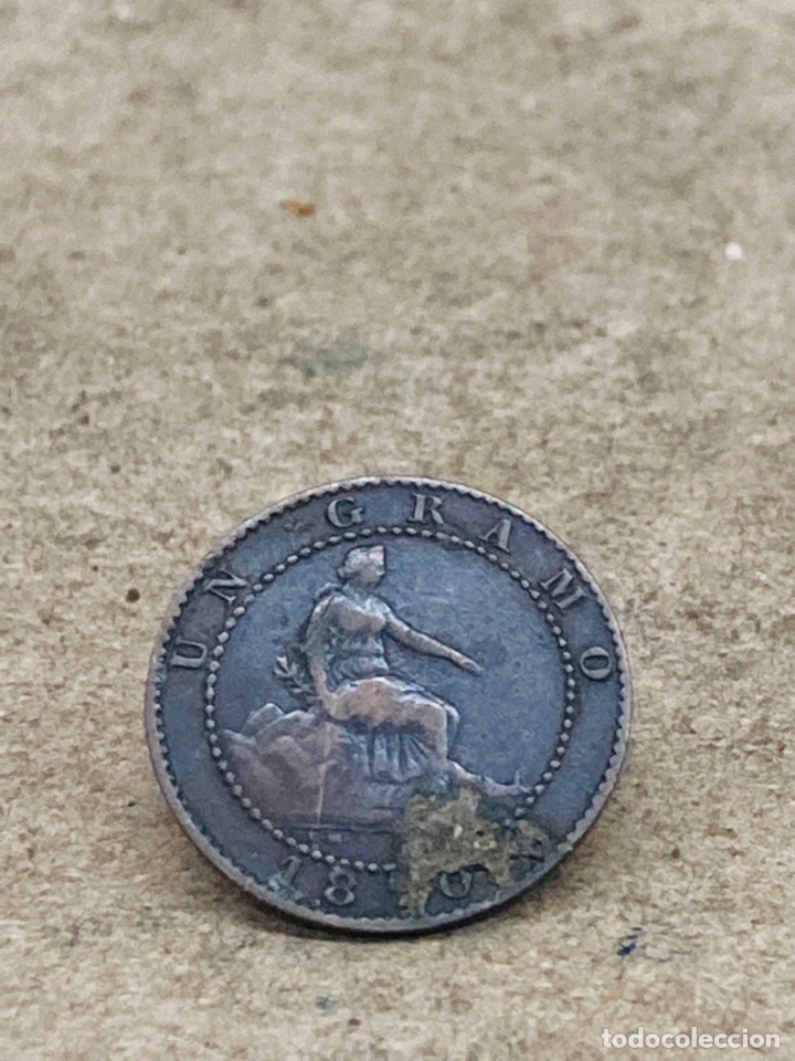 Monedas de Espa&ntilde;a: Moneda de un c&eacute;ntimo - Foto 2