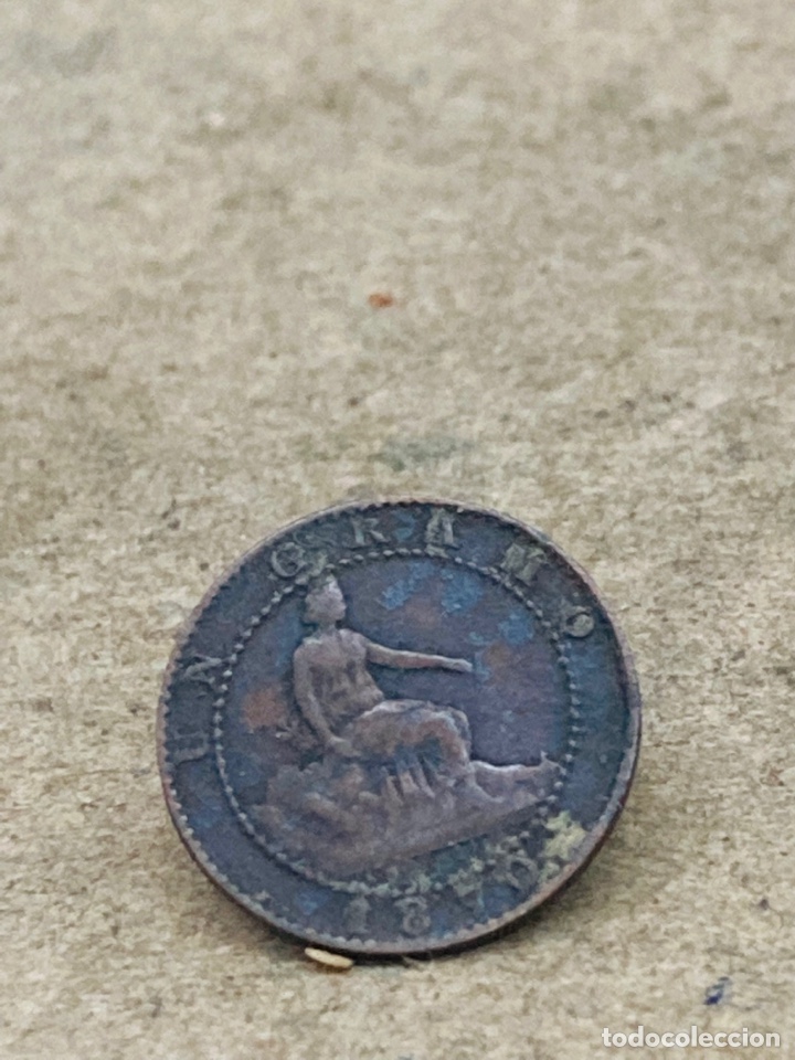 Monedas de Espa&ntilde;a: Moneda de un c&eacute;ntimo 1870 - Foto 2