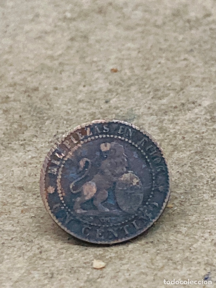 Monedas de Espa&ntilde;a: Moneda de un c&eacute;ntimo 1870 - Foto 1